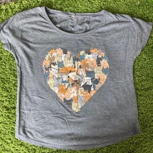 ModCloth Cat Shirt